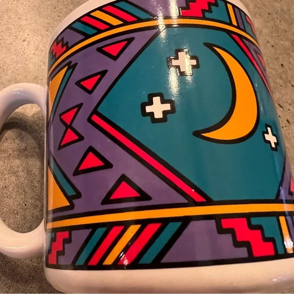 Vintage Host International southwestern moon and star coffee mug - Picture 2 of 10